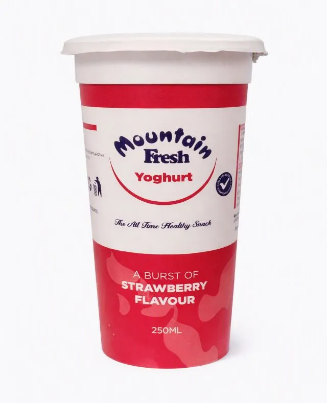 Mountain Fresh Strawberry Yoghurt 250Ml